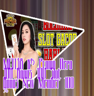 Judi slot bonus new member 100